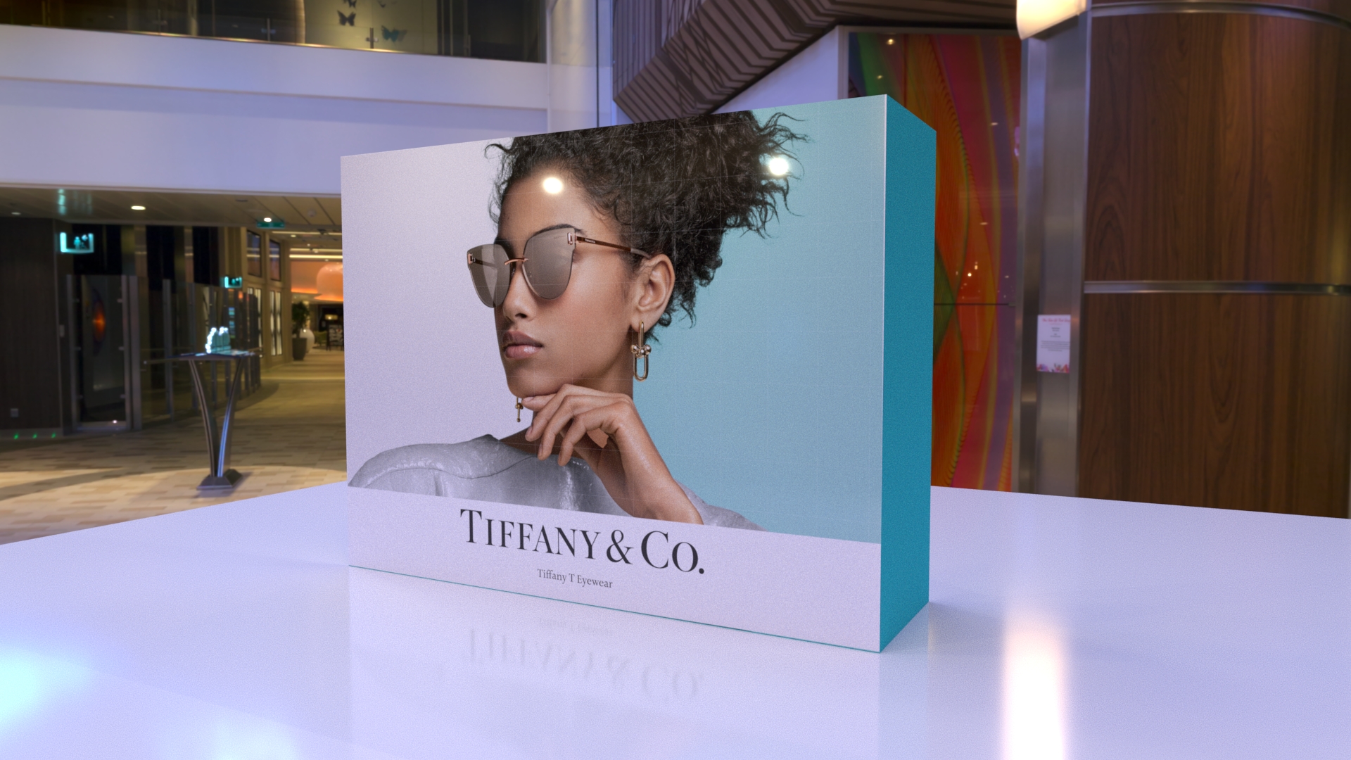 Luxottica W optics Tiffany _ Co Printing _3）